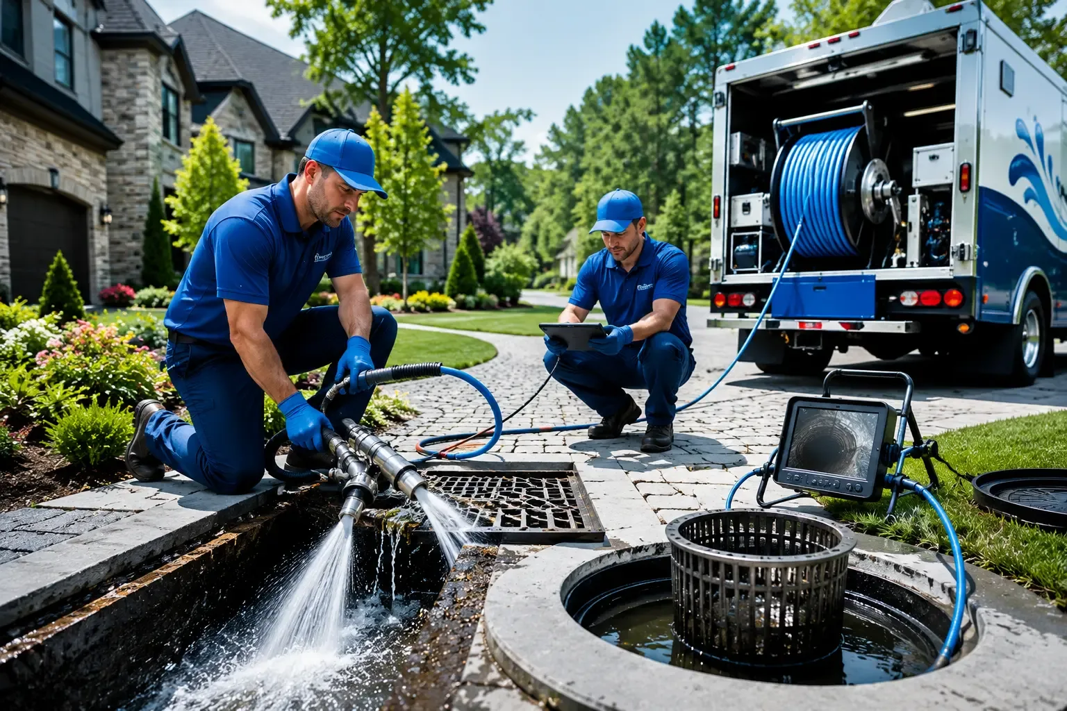 Local outdoor drain cleaning professionals in Wallace, CA